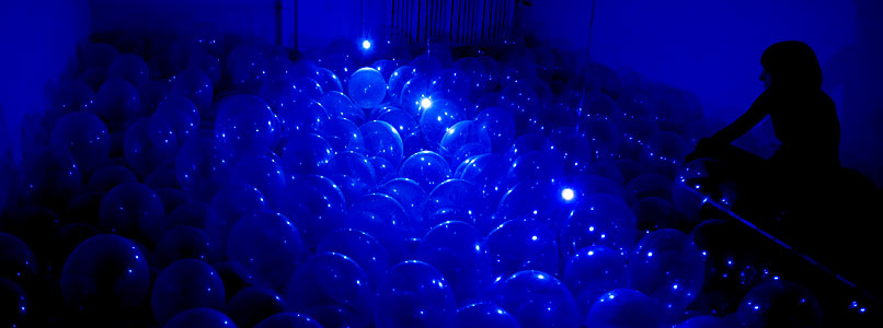 Defragmentation (ISCP) - Audio-architectural installation by  Bernhard Gal and Yumi Kori  - Old Water reservoir Prenzlauzer Berg, Berlin 2000 -  Photography  by  Brian Whitney