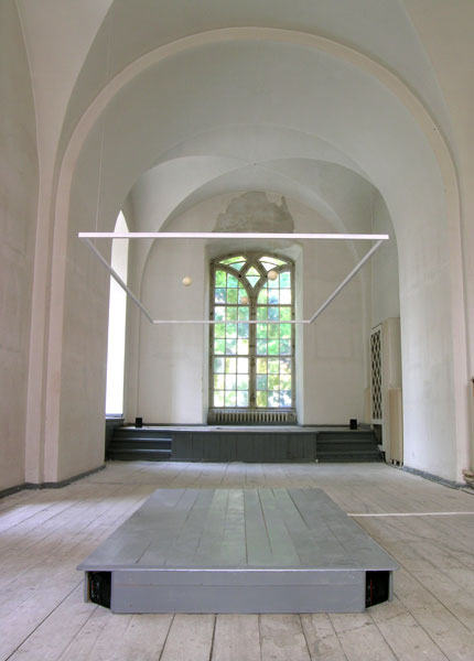 Dreiband - Intermedia installation by Bernhard Gal. 